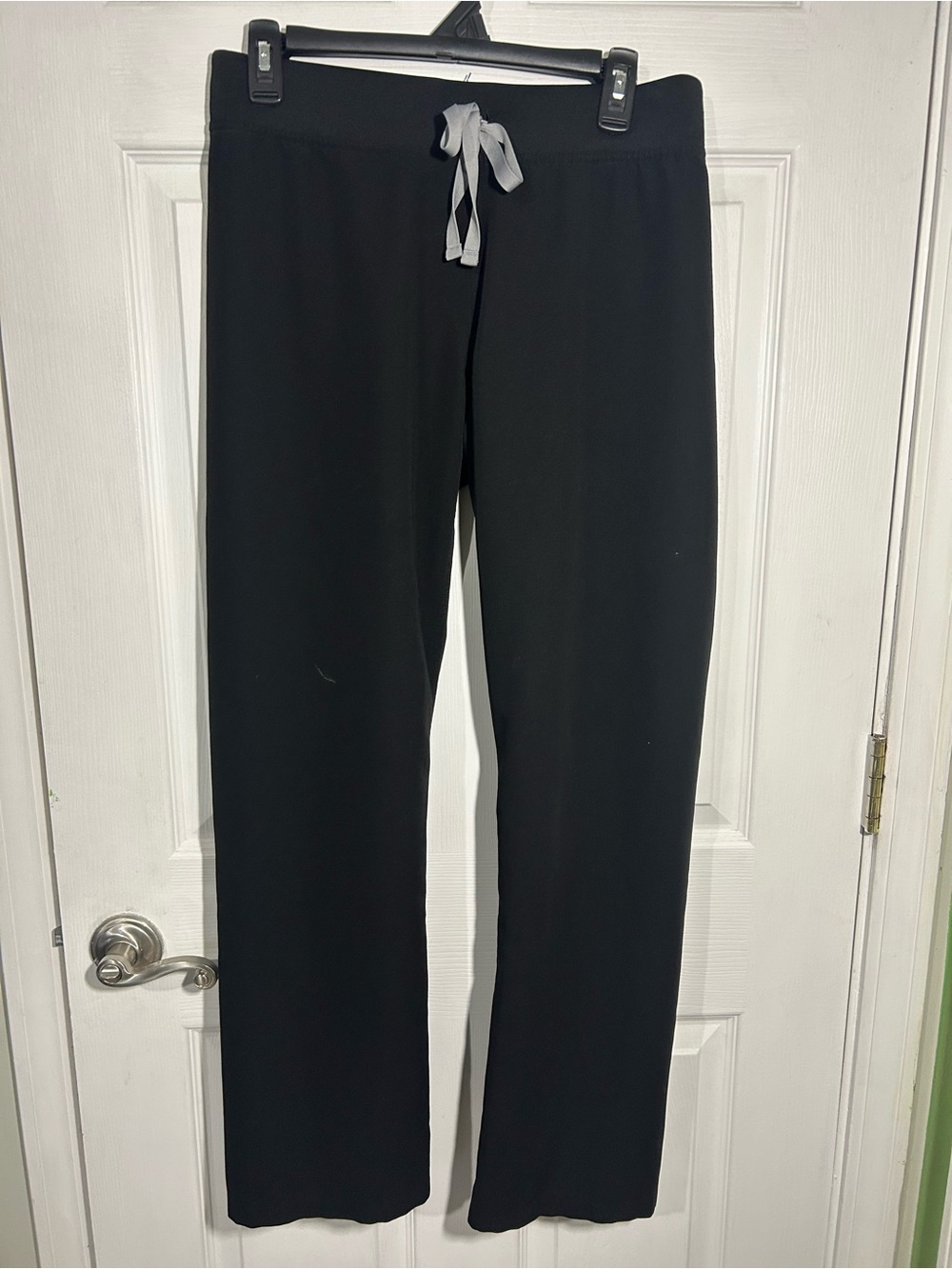 Figs Livingston Black Scrub Pants Tactical Collection Size Small Drawstring